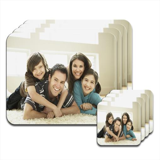 Personalised Photo Your Picture Custom Hardwood Coasters / Placemats eBay